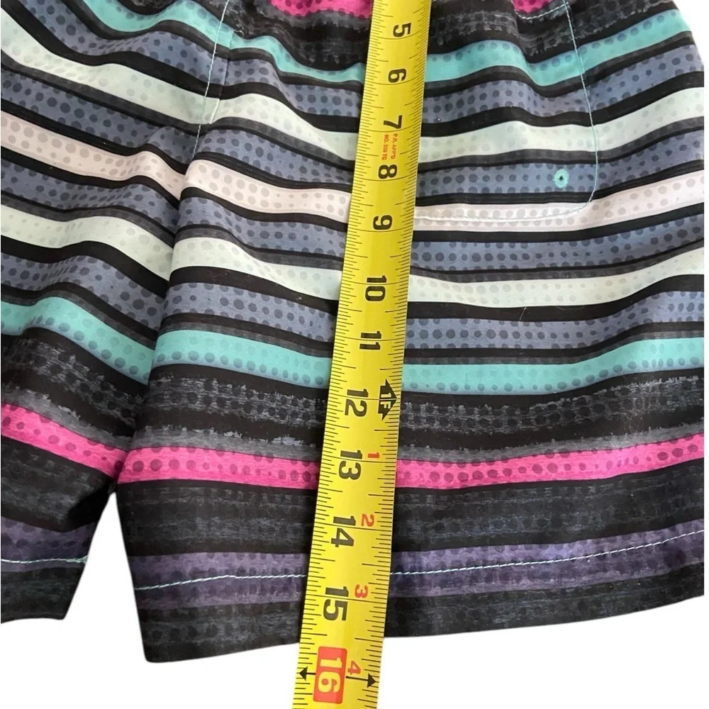 Speedo Kids Striped Swim Shorts - Multicolor